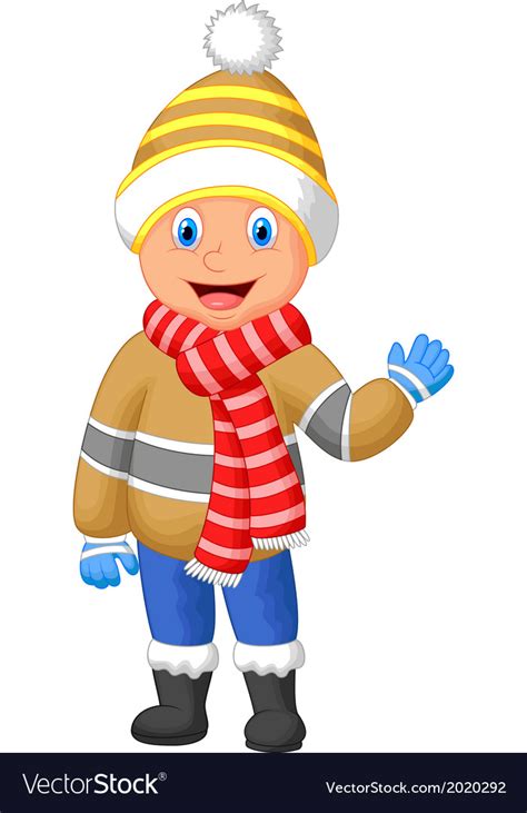 boy in winter clothes clipart|Winter Clothes Clipart Vectors .